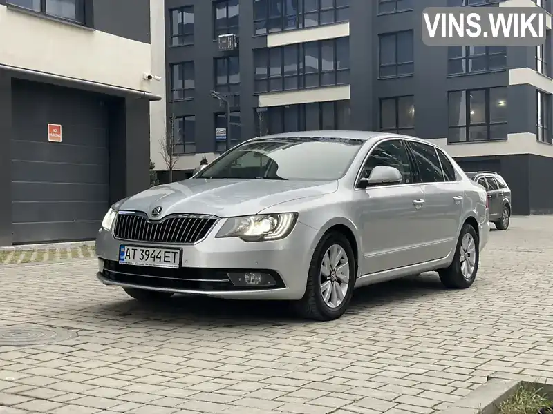 Ліфтбек Skoda Superb 2014 2 л. Ручна / Механіка обл. Івано-Франківська, Івано-Франківськ - Фото 1/21