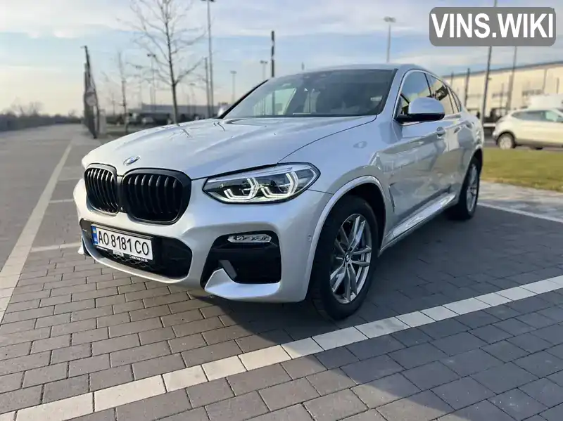 Позашляховик / Кросовер BMW X4 2019 3 л. Автомат обл. Закарпатська, Мукачево - Фото 1/21