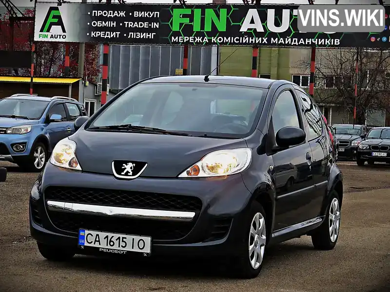 Хетчбек Peugeot 107 2009 1 л. Робот обл. Київська, Київ - Фото 1/21