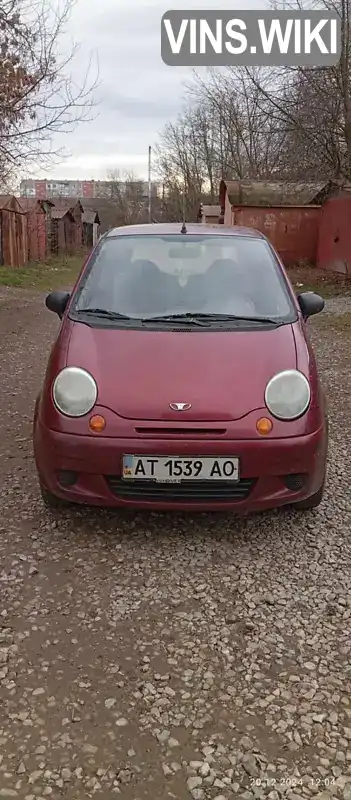 Хетчбек Daewoo Matiz 2007 0.8 л. Ручна / Механіка обл. Івано-Франківська, Івано-Франківськ - Фото 1/9