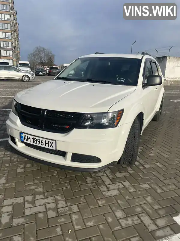 Позашляховик / Кросовер Dodge Journey 2017 2.36 л. Автомат обл. Житомирська, Житомир - Фото 1/12