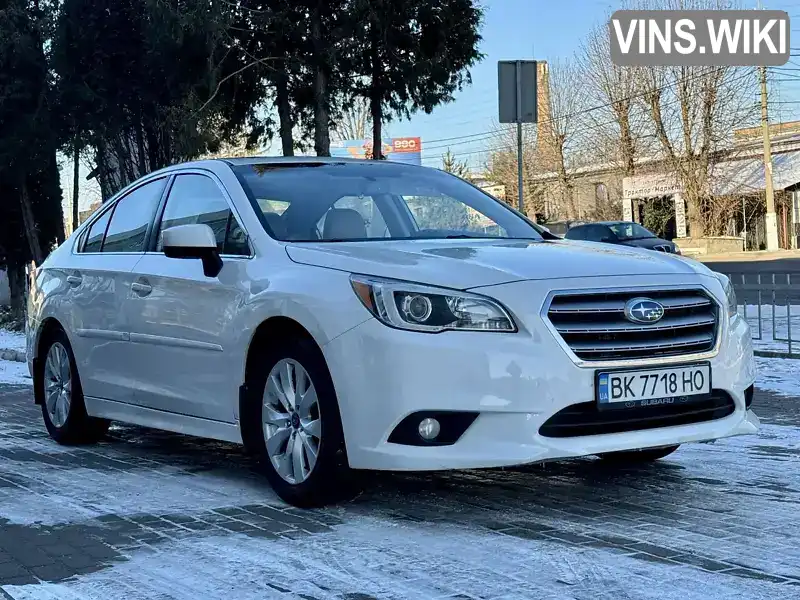 Седан Subaru Legacy 2016 2.5 л. Автомат обл. Рівненська, Рівне - Фото 1/21