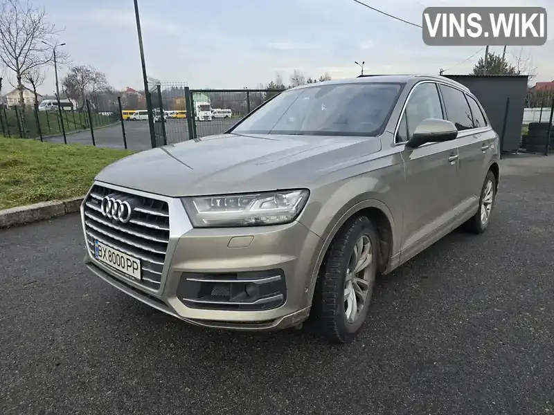 Внедорожник / Кроссовер Audi Q7 2016 2.97 л. Автомат обл. Хмельницкая, Хмельницкий - Фото 1/21