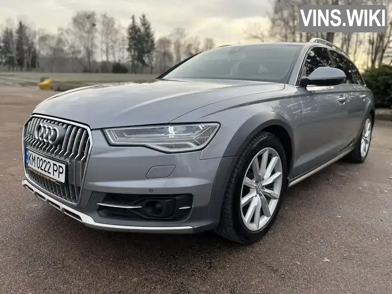 Універсал Audi A6 Allroad 2017 2.97 л. Автомат обл. Житомирська, Житомир - Фото 1/21