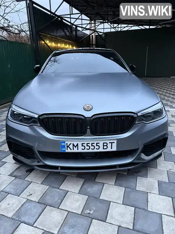 WBAJB9C53JB049772 BMW 5 Series 2017 Седан 4.4 л. Фото 1