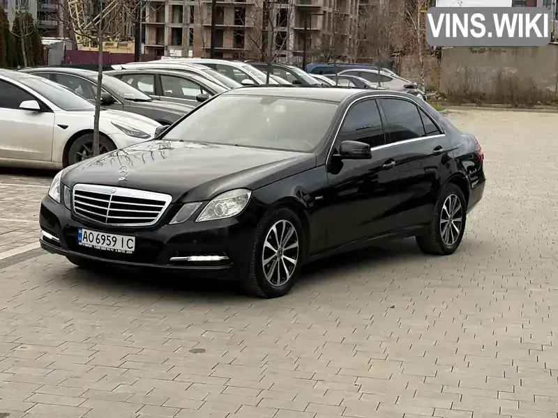 Седан Mercedes-Benz E-Class 2010 2.14 л. Автомат обл. Закарпатська, Ужгород - Фото 1/10