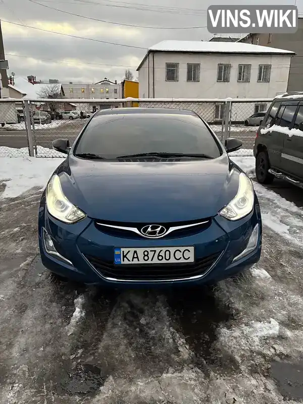 Купе Hyundai Elantra 2013 2 л. Автомат обл. Донецька, Костянтинівка - Фото 1/18