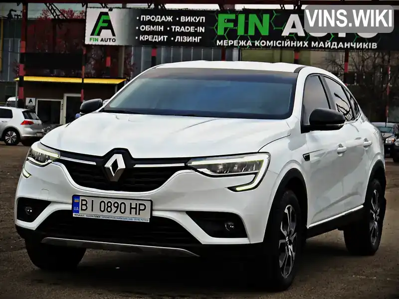 Позашляховик / Кросовер Renault Arkana 2020 1.33 л. Варіатор обл. Черкаська, Черкаси - Фото 1/18