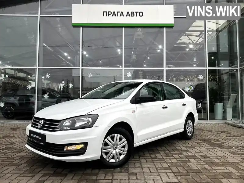 Седан Volkswagen Polo 2019 1.6 л. Ручна / Механіка обл. Київська, Київ - Фото 1/21