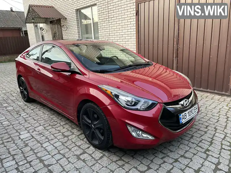 Купе Hyundai Elantra 2014 2 л. Автомат обл. Вінницька, Вінниця - Фото 1/21