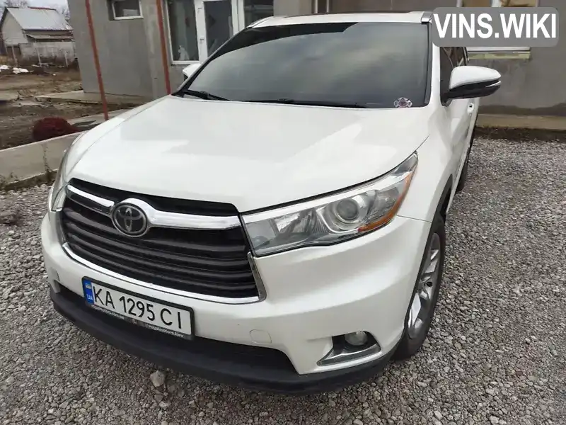 Позашляховик / Кросовер Toyota Highlander 2015 3.5 л. Автомат обл. Дніпропетровська, Дніпро (Дніпропетровськ) - Фото 1/21