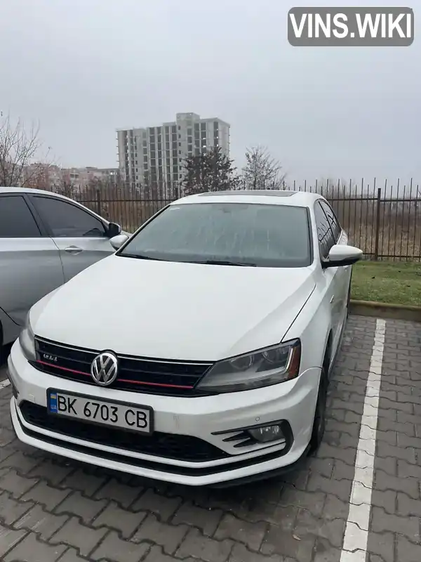 Седан Volkswagen Jetta 2017 1.98 л. Автомат обл. Київська, Софіївська Борщагівка - Фото 1/6