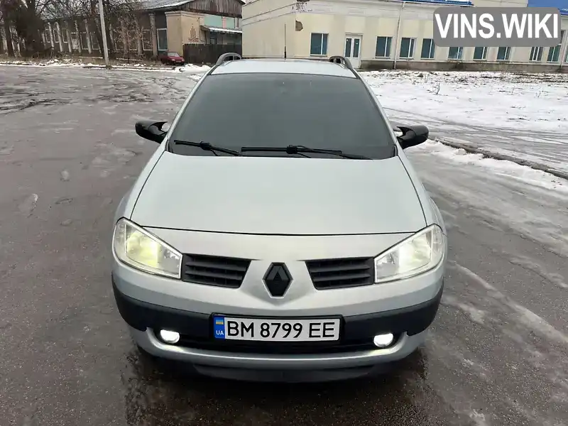 Універсал Renault Megane 2003 1.6 л. Ручна / Механіка обл. Сумська, Шостка - Фото 1/9