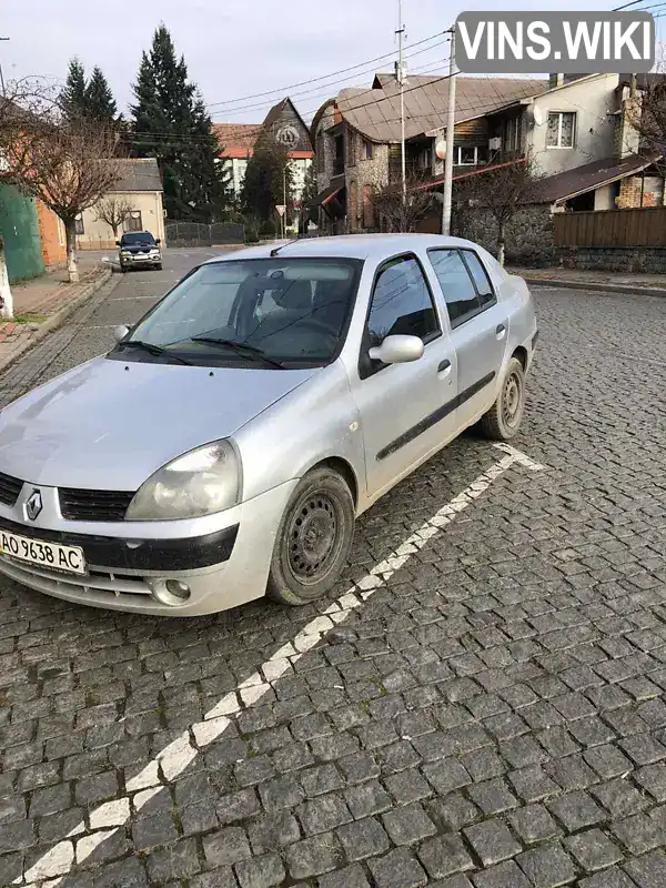 Хетчбек Renault Clio 2006 1.39 л. Ручна / Механіка обл. Закарпатська, Хуст - Фото 1/12