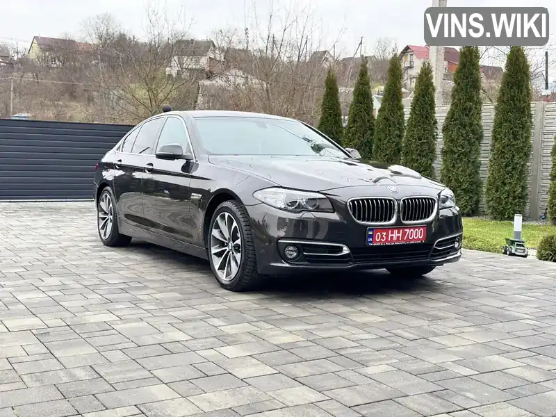 Седан BMW 5 Series 2014 2 л. Автомат обл. Рівненська, Рівне - Фото 1/21