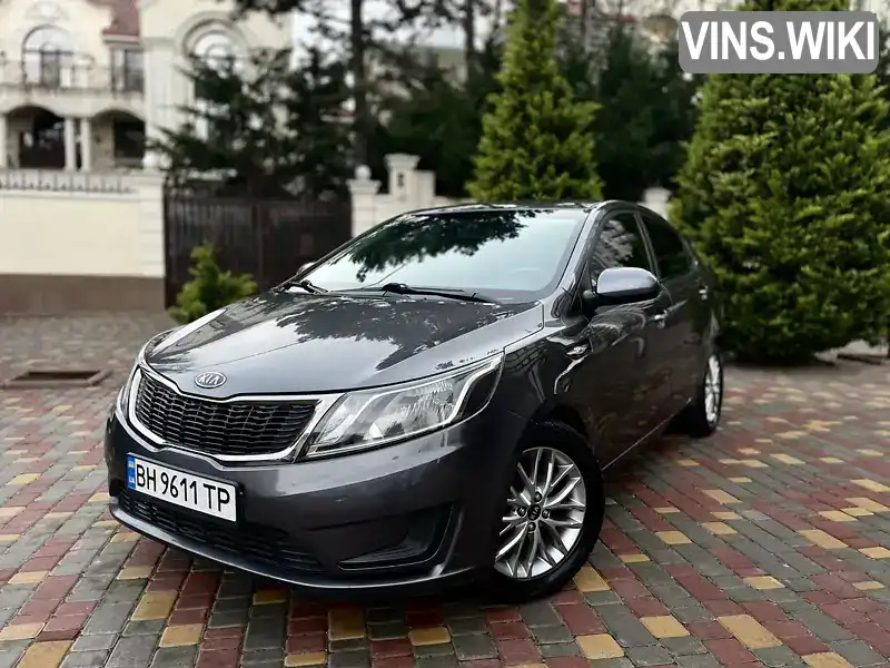 Седан Kia Rio 2012 1.4 л. Ручна / Механіка обл. Одеська, Одеса - Фото 1/21