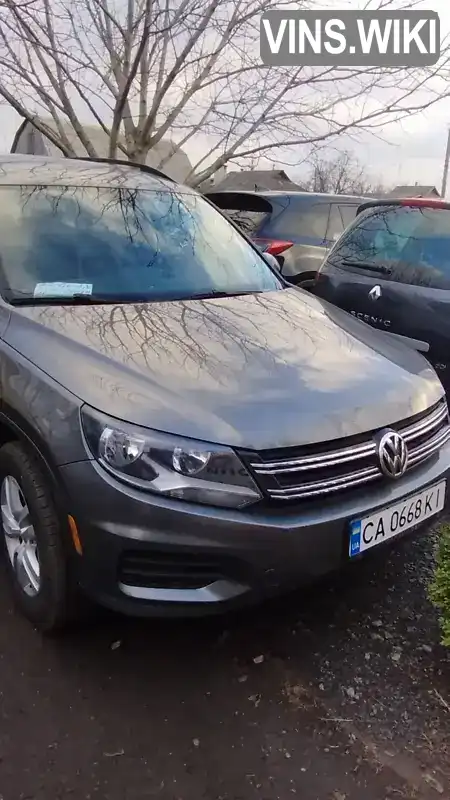 Позашляховик / Кросовер Volkswagen Tiguan 2016 1.98 л. Автомат обл. Черкаська, Сміла - Фото 1/8