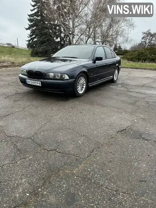 Седан BMW 5 Series 2002 3 л. Автомат обл. Донецька, Краматорськ - Фото 1/21