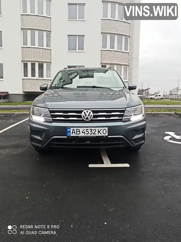 Позашляховик / Кросовер Volkswagen Tiguan 2021 1.98 л. Автомат обл. Вінницька, Вінниця - Фото 1/13