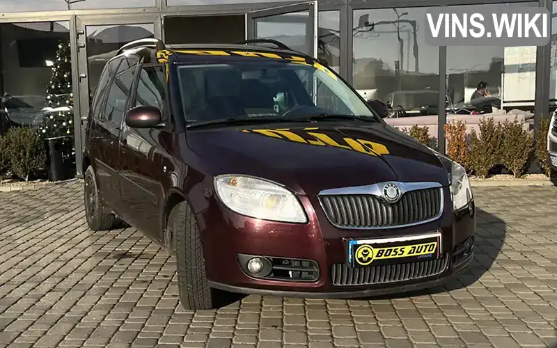 Микровэн Skoda Roomster 2009 1.39 л. Ручная / Механика обл. Закарпатская, Мукачево - Фото 1/20