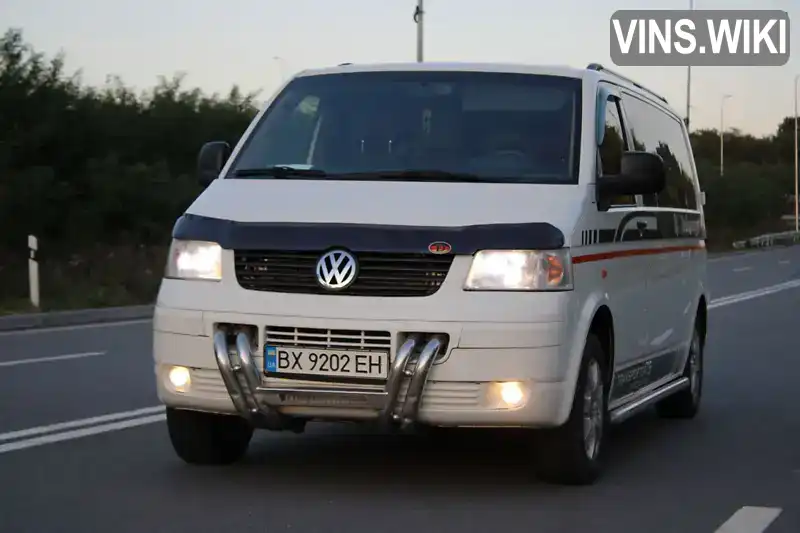 Мінівен Volkswagen Transporter 2007 2.5 л. Ручна / Механіка обл. Хмельницька, Хмельницький - Фото 1/21