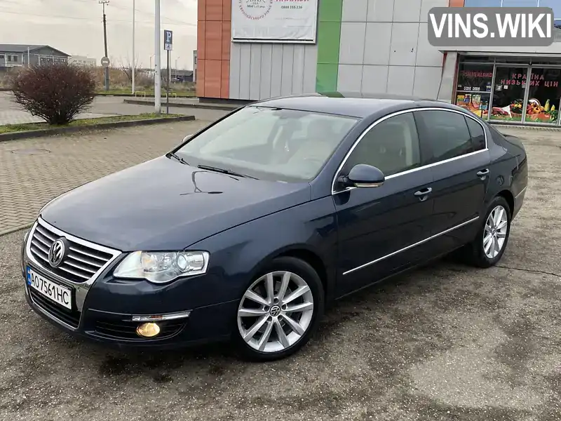 Седан Volkswagen Passat 2007 1.97 л. Ручна / Механіка обл. Закарпатська, Виноградів - Фото 1/21