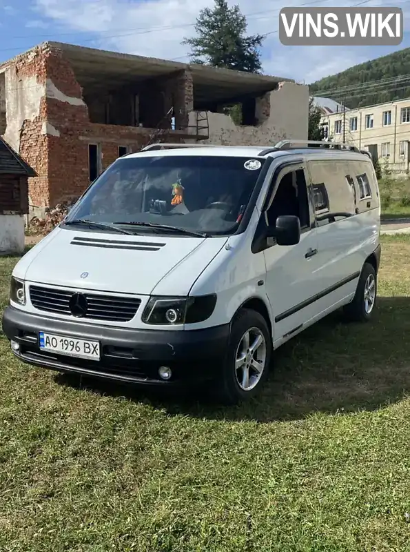 Мінівен Mercedes-Benz Vito 1999 2.3 л. Ручна / Механіка обл. Закарпатська, Ждениєво - Фото 1/9