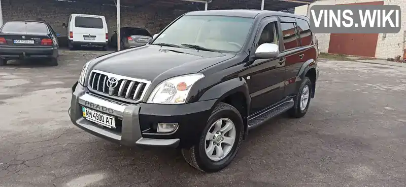 Внедорожник / Кроссовер Toyota Land Cruiser Prado 2007 3.96 л. Автомат обл. Житомирская, Житомир - Фото 1/21