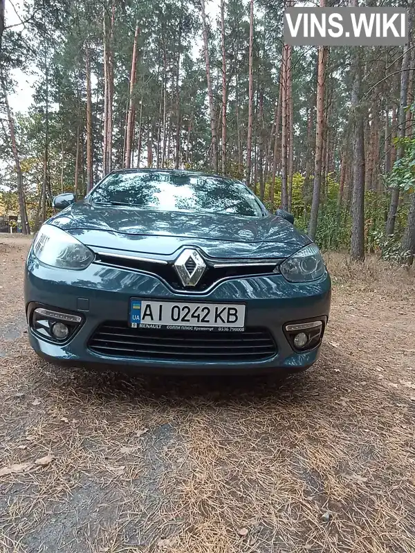 Седан Renault Fluence 2013 1.6 л. Ручна / Механіка обл. Київська, Обухів - Фото 1/21