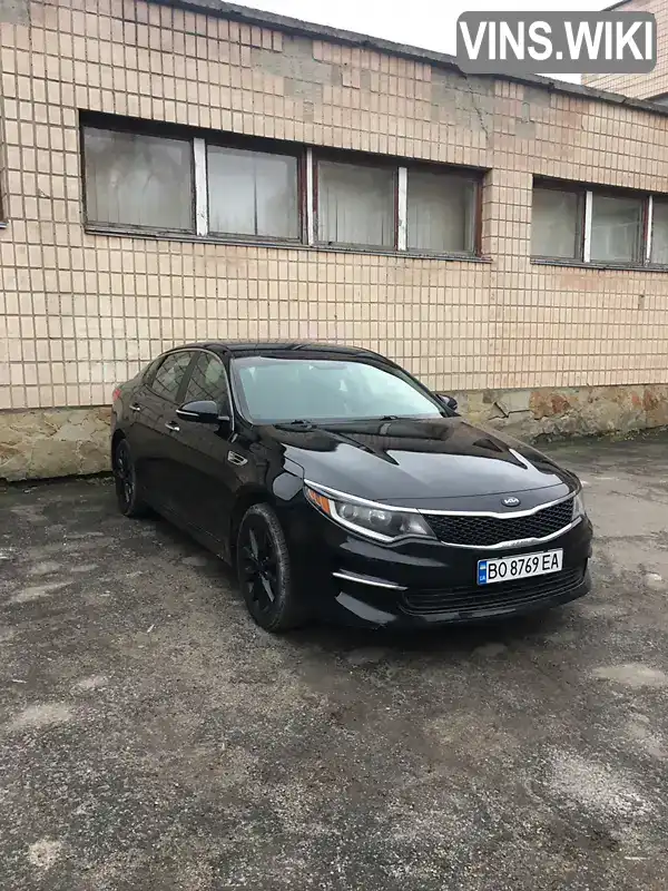 Седан Kia Optima 2016 2.4 л. Автомат обл. Тернопільська, Тернопіль - Фото 1/21