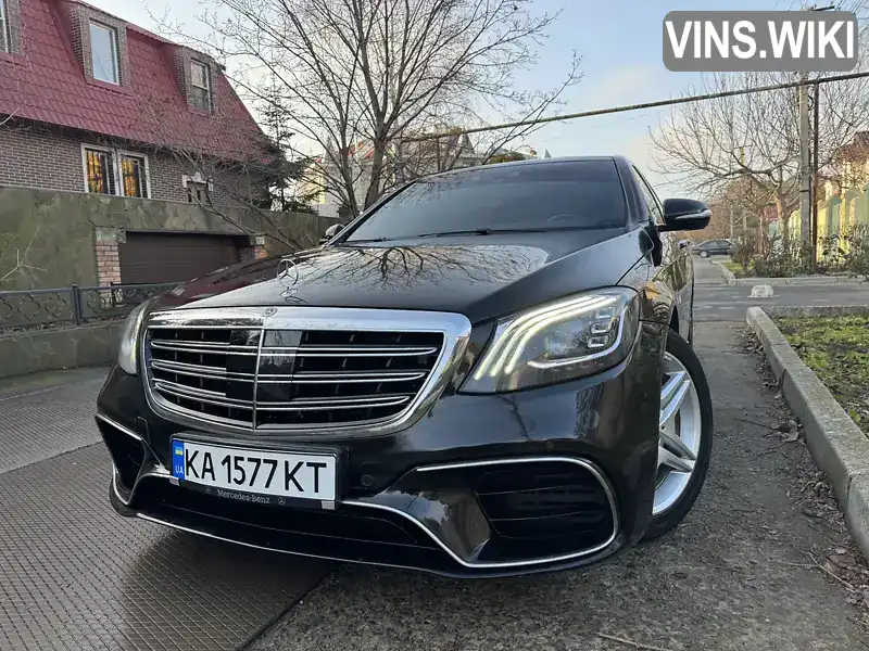 Седан Mercedes-Benz S-Class 2016 4.66 л. Автомат обл. Одеська, Одеса - Фото 1/21