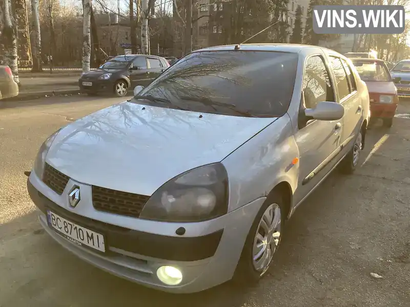 Седан Renault Clio Symbol 2003 1.4 л. Ручная / Механика обл. Запорожская, Запорожье - Фото 1/21