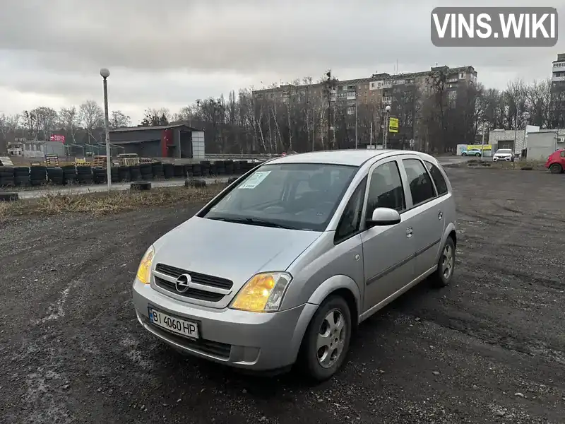 Микровэн Opel Meriva 2004 1.6 л. Автомат обл. Полтавская, Полтава - Фото 1/21