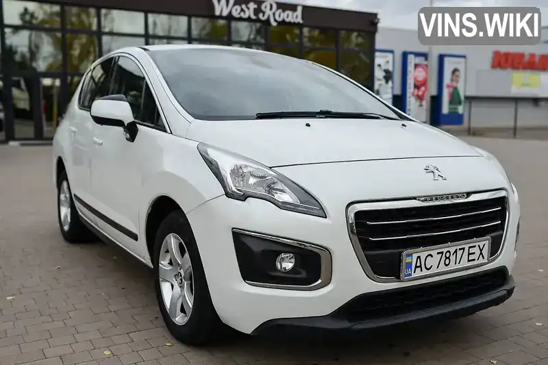 Внедорожник / Кроссовер Peugeot 3008 2014 1.56 л. Ручная / Механика обл. Киевская, Киев - Фото 1/21