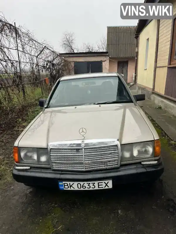 Седан Mercedes-Benz 190 1987 2 л. Ручна / Механіка обл. Рівненська, Рівне - Фото 1/8