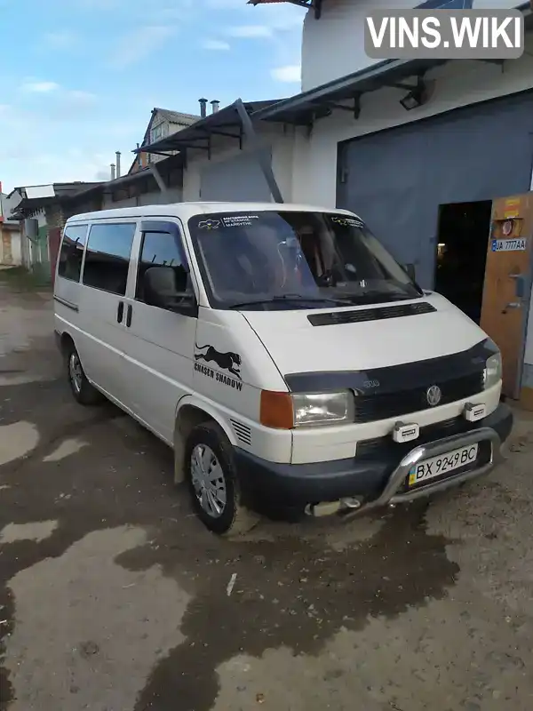 Мінівен Volkswagen Transporter 1998 1.9 л. Ручна / Механіка обл. Хмельницька, Хмельницький - Фото 1/12