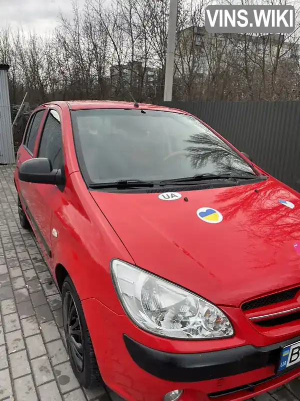 Хетчбек Hyundai Getz 2008 1.09 л. Ручна / Механіка обл. Хмельницька, Кам'янець-Подільський - Фото 1/14