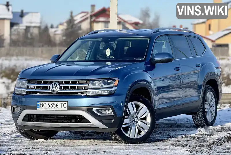 Позашляховик / Кросовер Volkswagen Atlas 2019 null_content л. Автомат обл. Львівська, Львів - Фото 1/21