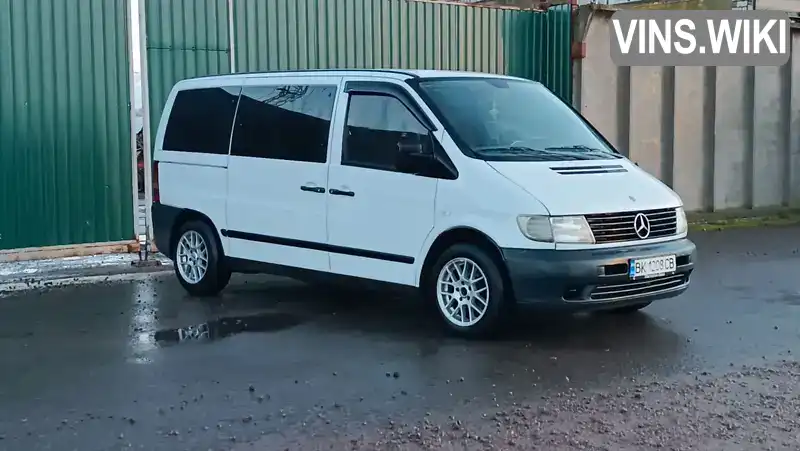 Мінівен Mercedes-Benz Vito 2003 2.15 л. Ручна / Механіка обл. Рівненська, Сарни - Фото 1/21