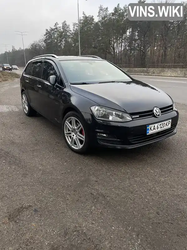 Універсал Volkswagen Golf 2014 1.6 л. Робот обл. Київська, Київ - Фото 1/21