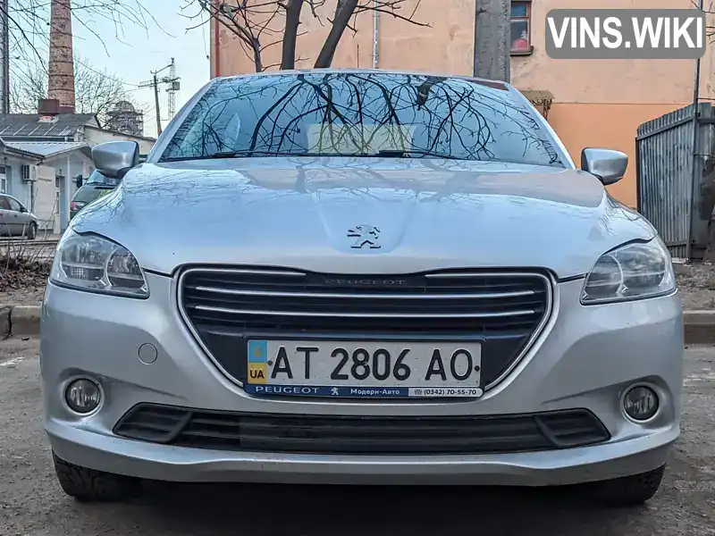 Седан Peugeot 301 2014 1.2 л. Ручна / Механіка обл. Івано-Франківська, Івано-Франківськ - Фото 1/12