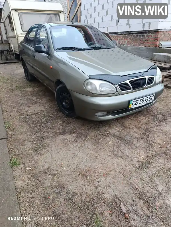 Седан Daewoo Lanos 2006 1.5 л. обл. Чернігівська, Чернігів - Фото 1/15