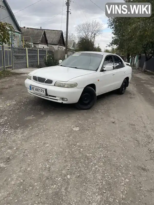 Седан Daewoo Nubira 1998 1.6 л. обл. Дніпропетровська, Межова - Фото 1/8