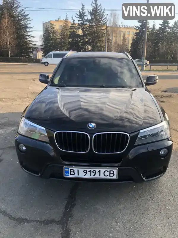 Позашляховик / Кросовер BMW X3 2012 2 л. Типтронік обл. Полтавська, Кременчук - Фото 1/20