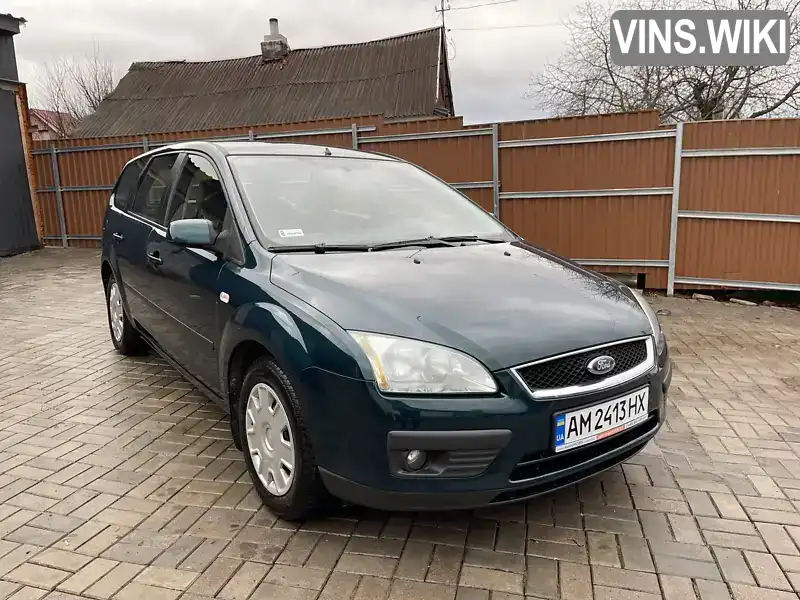 Універсал Ford Focus 2007 1.6 л. Ручна / Механіка обл. Житомирська, Житомир - Фото 1/21