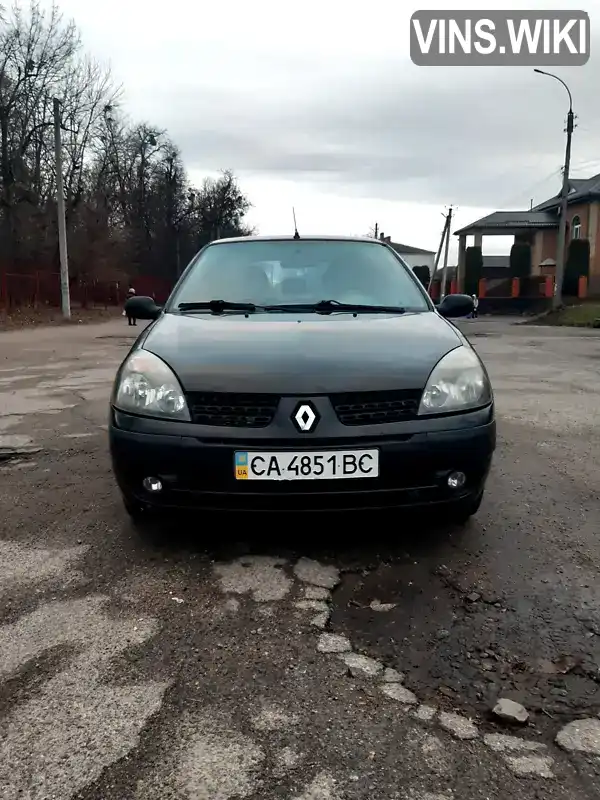 Седан Renault Clio Symbol 2003 null_content л. Ручна / Механіка обл. Черкаська, Сміла - Фото 1/12