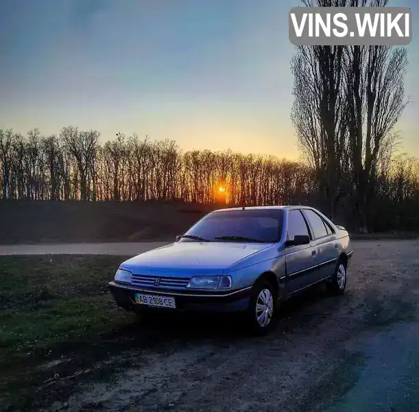 Седан Peugeot 405 1987 1.91 л. Ручна / Механіка обл. Вінницька, Погребище - Фото 1/17