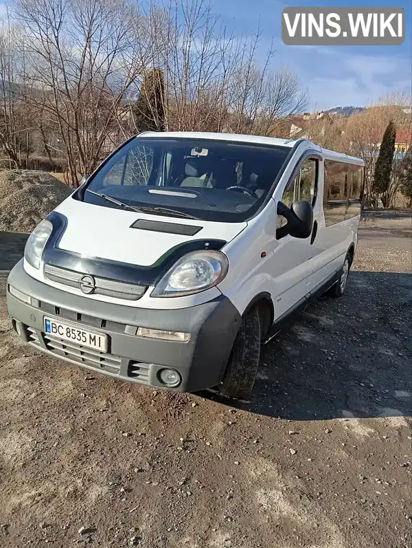 Мінівен Opel Vivaro 2003 1.9 л. Ручна / Механіка обл. Львівська, Славське - Фото 1/11