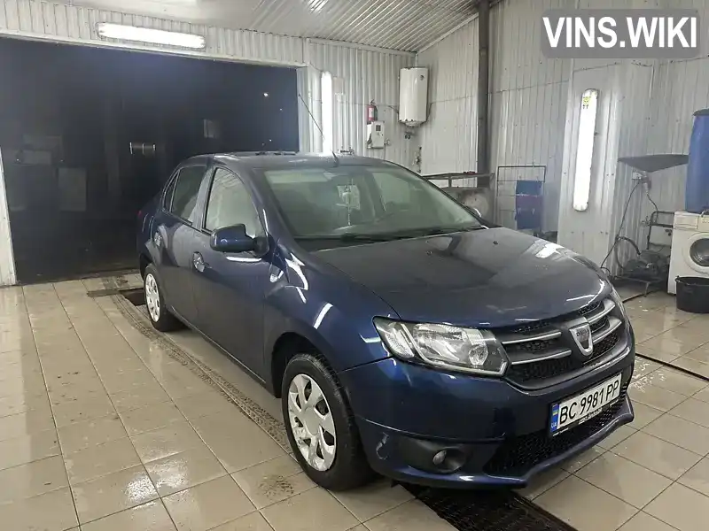 Седан Dacia Logan 2015 1.2 л. Ручна / Механіка обл. Львівська, Львів - Фото 1/17