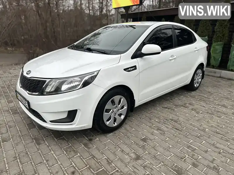 Седан Kia Rio 2013 1.4 л. Ручна / Механіка обл. Київська, Ірпінь - Фото 1/9